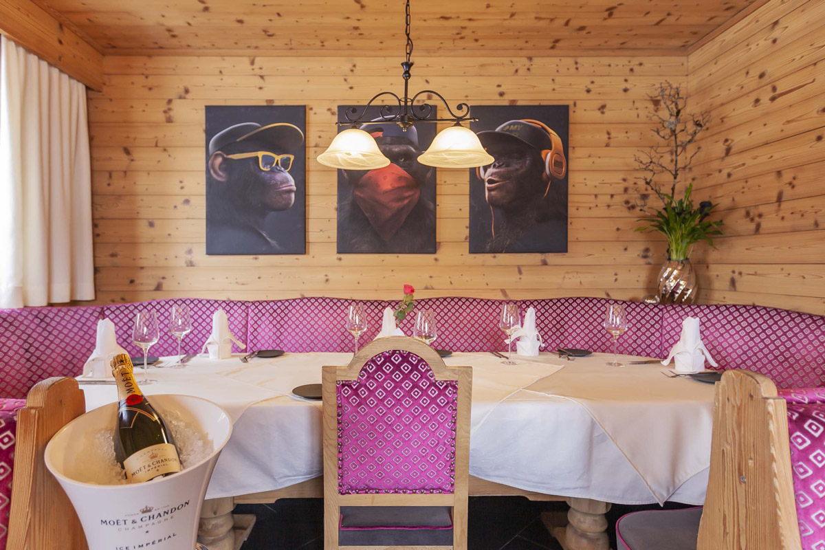 Restaurant Pink Banana, Schwoich, Tirol, Ambiente, Lokal